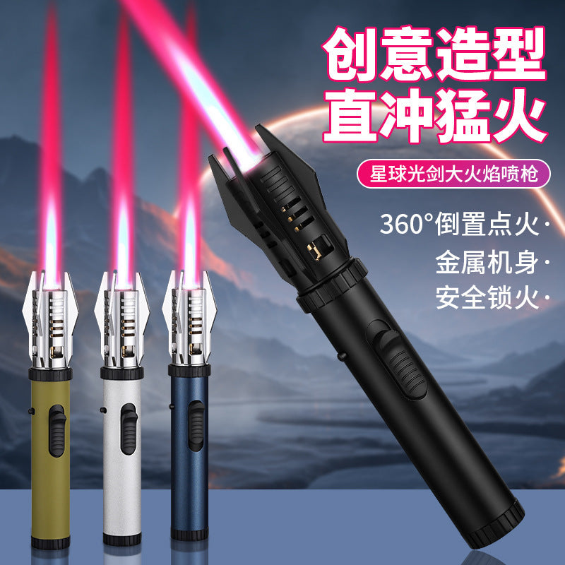 Refillable outdoor BBQ lighter